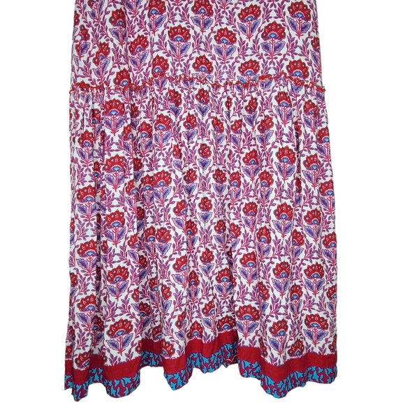Feather & Find Floral Sleeveless Maxi Dress Small - Picture 6 of 10